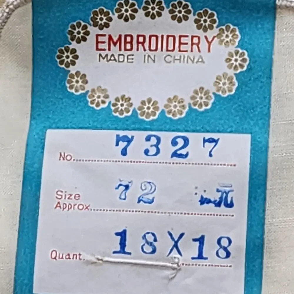Chinese Embroidered 72